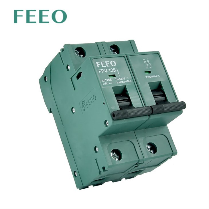 2P 600V 80A DC Miniature Circuit Breaker