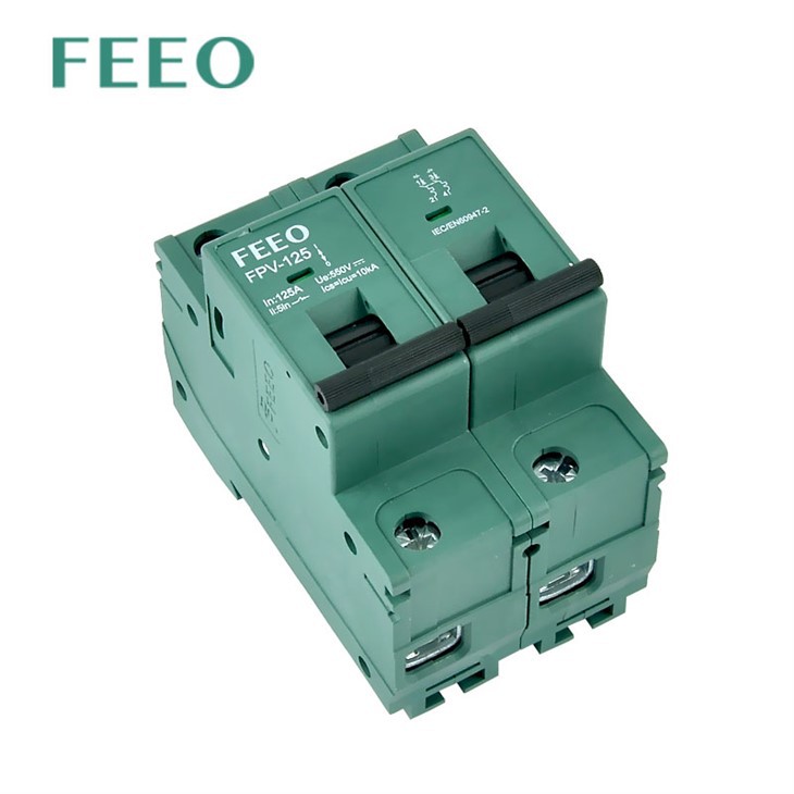 2P 600V 80A DC Miniature Circuit Breaker